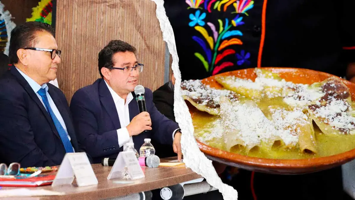 Miguel Márquez busca convertir enchiladas de Huauchinango en patrimonio cultural de Puebla
