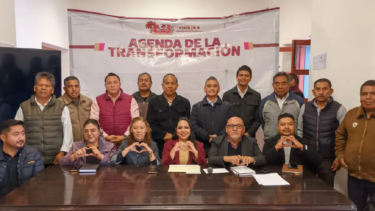 Tonantzin Fernández fortalece obra pública y gobernabilidad en San Pedro Cholula