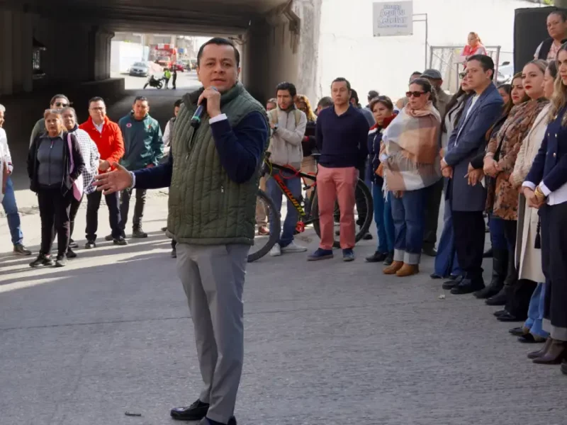 Inicia gobierno de Texmelucan rehabilitación de drenaje pluvial del bajo puente de Hueyatzacoalco