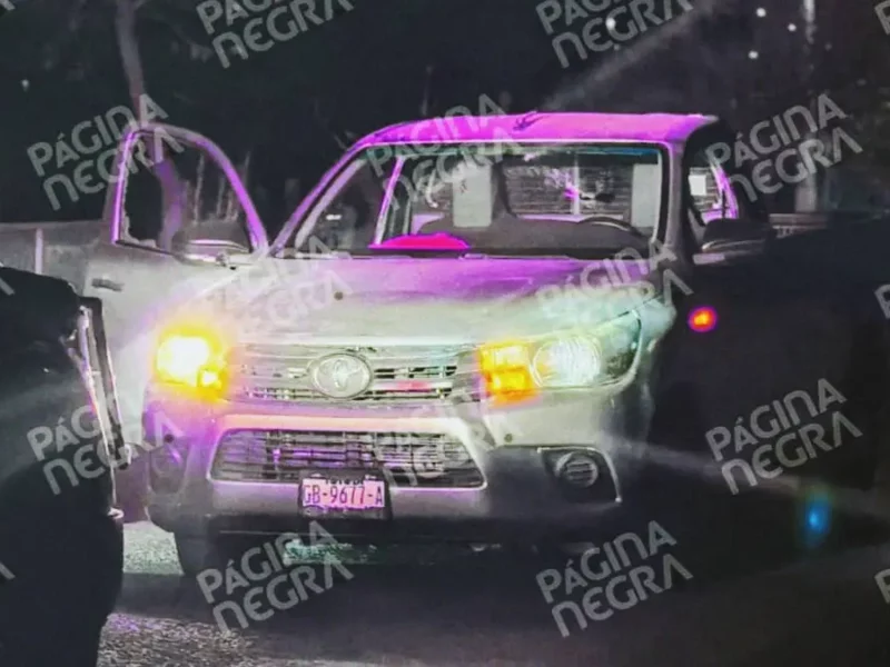 Mataron a balazos a un hombre dentro de una camioneta en San Pedro Zacachimalpa, Puebla