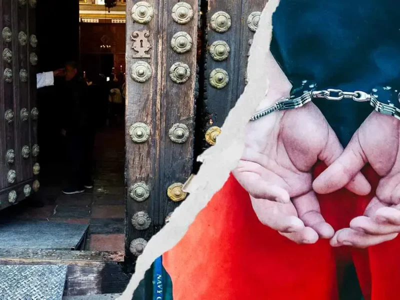 Presunto responsable del vandalismo e incendio en la Catedral de Puebla es detenido