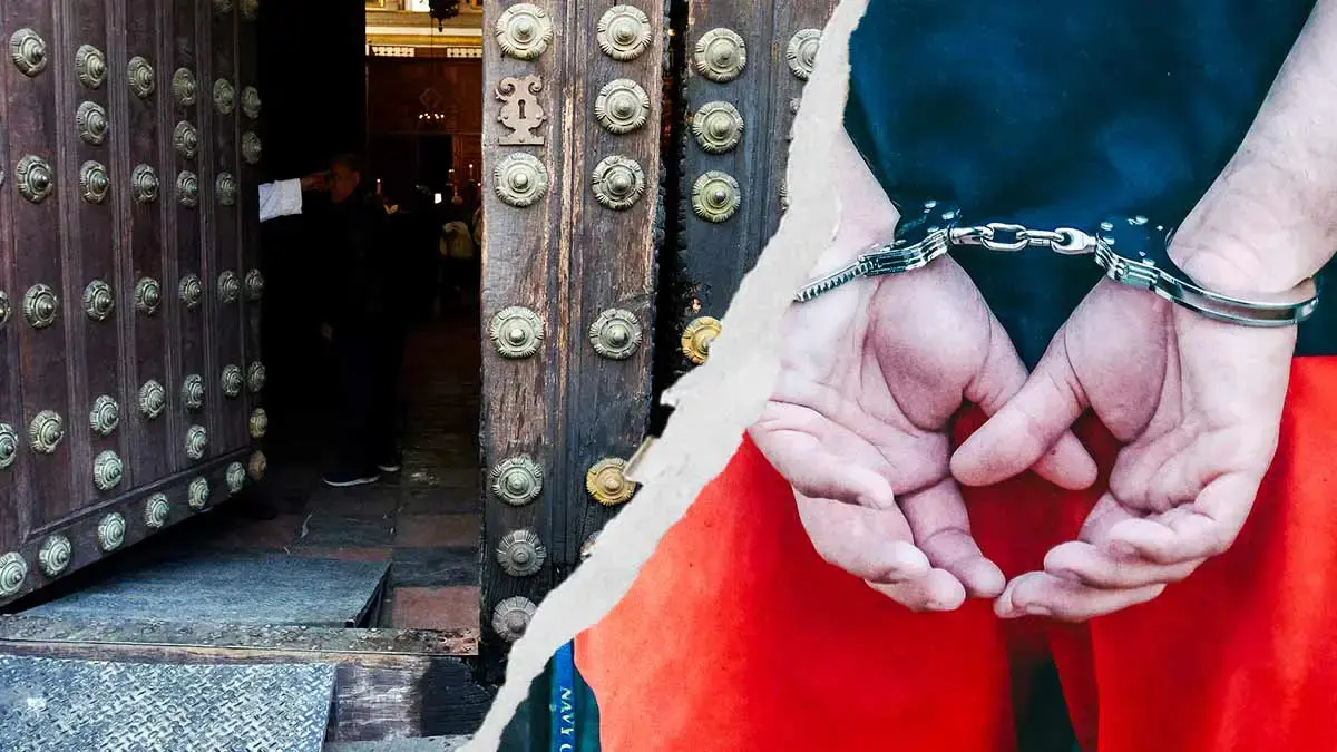 Presunto responsable del vandalismo e incendio en la Catedral de Puebla es detenido