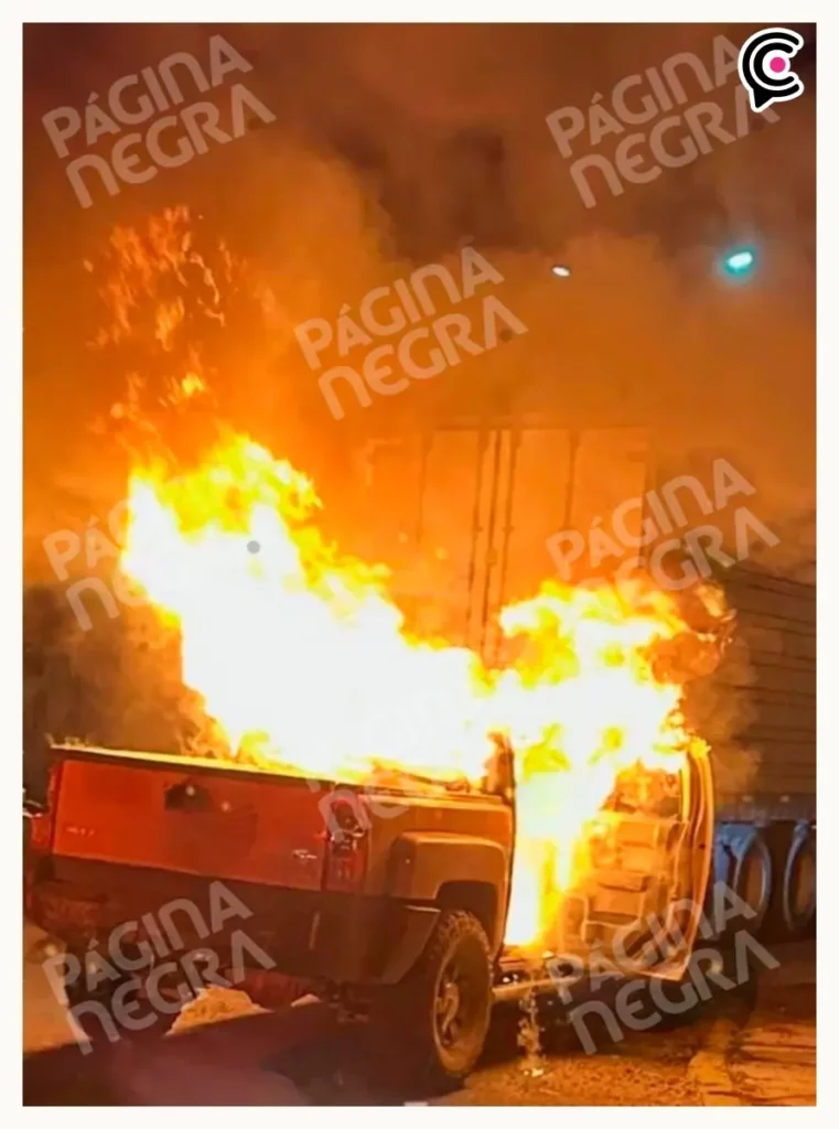Elementos de seguridad presentando resultados de operativo 