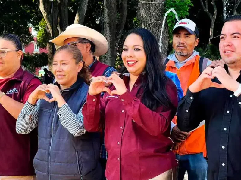 San Pedro Cholula activa rehabilitación de espacios públicos; e impulsa programa de bacheo  