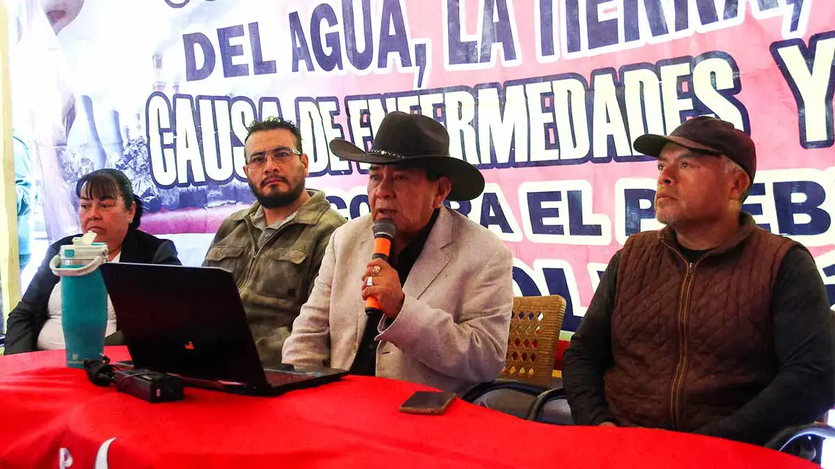 UPVA 28 de octubre denuncia envenenamiento ambiental y despojo de tierras por transnacionales en Puebla