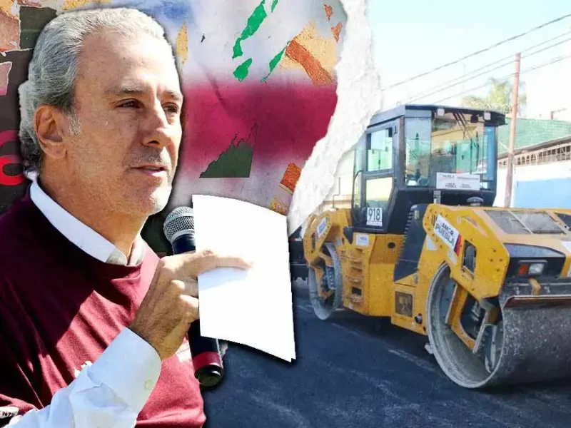 Pepe Chedraui impulsa rescate vial con adquisición de tren de pavimentación en Puebla