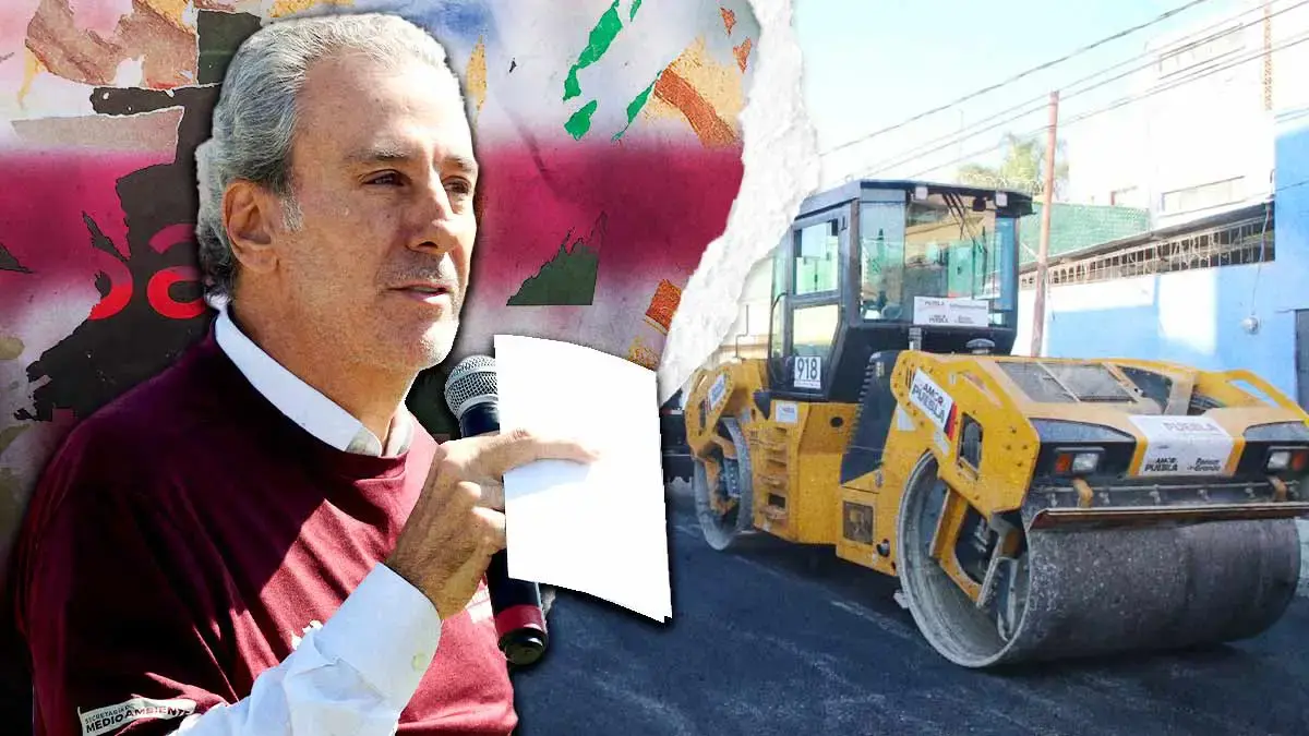 Pepe Chedraui impulsa rescate vial con adquisición de tren de pavimentación en Puebla