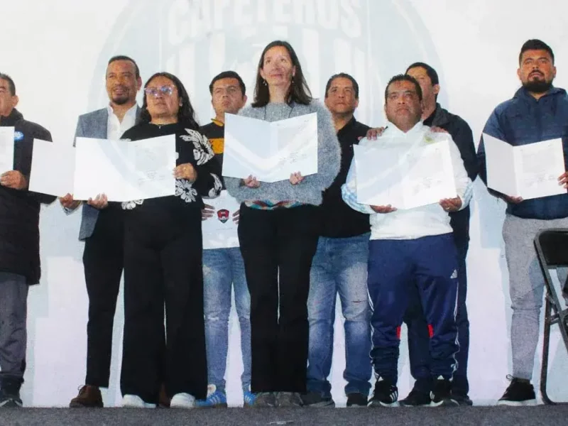 Sistema Nacional de Formación en Puebla firma convenio con Liga TDP para fortalecer fútbol amateur