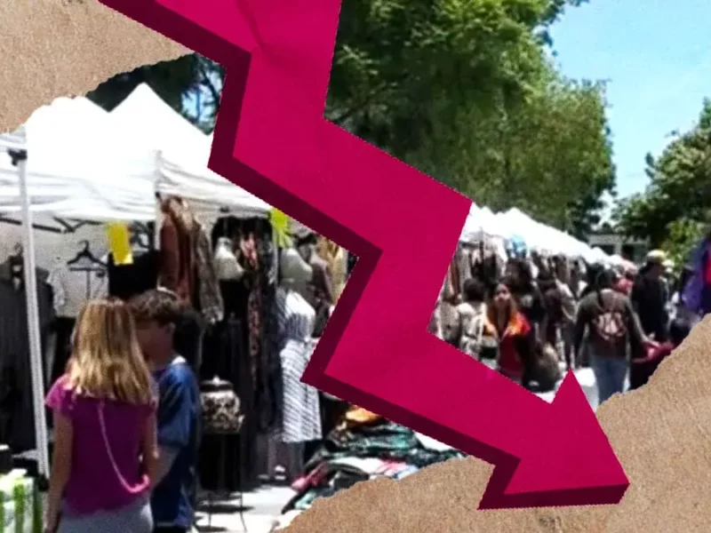 Comerciantes de la 13 Sur reportan caída del 40% en ventas por Tianguis del Paseo Bravo