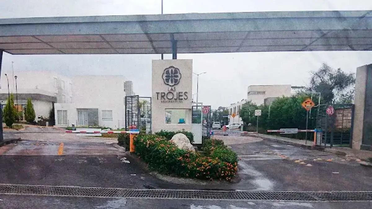 Visitante agrede a guardias tras negarle acceso a fraccionamiento Las Trojes Residencial de Almecatla, Puebla