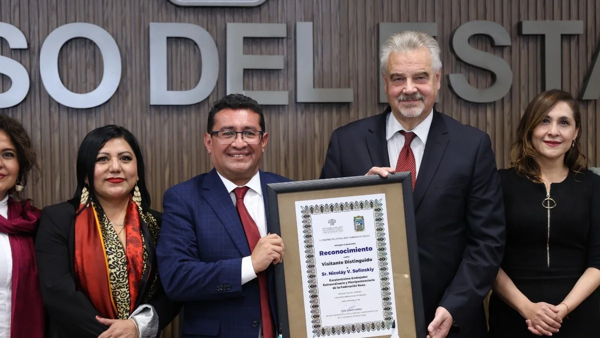 Conmemora Congreso del Estado 135 años de relaciones diplomáticas entre México y Rusia