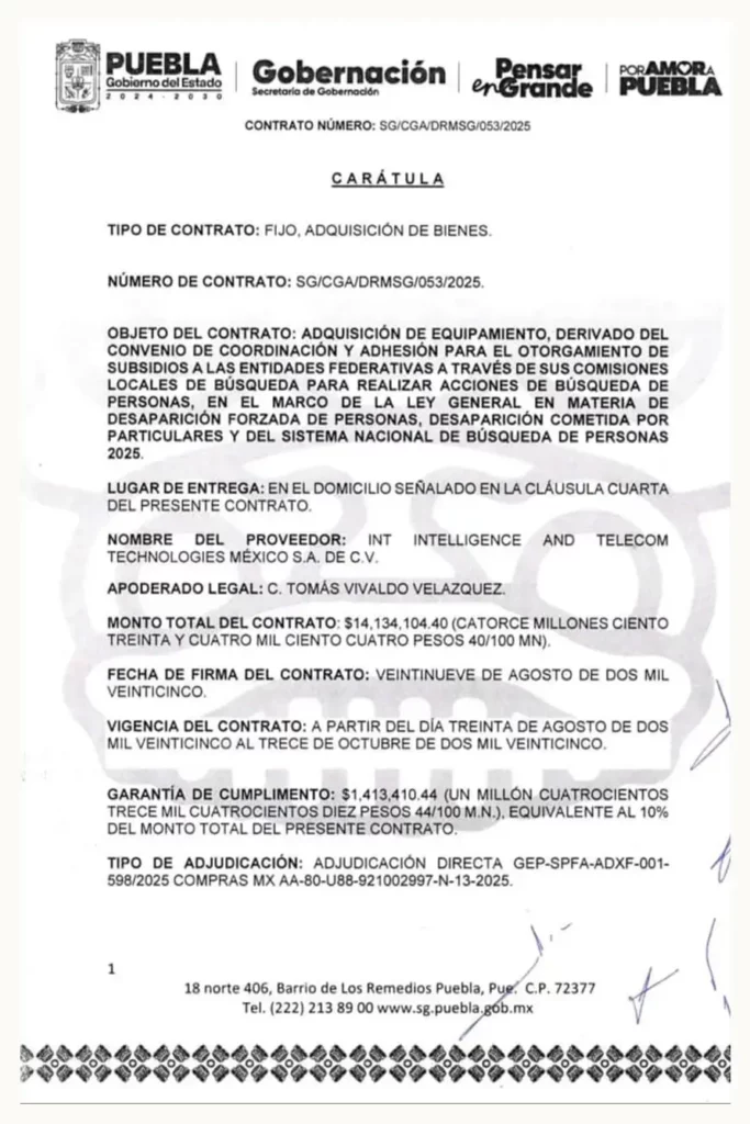 Desmantelar Comisión de Búsqueda de Personas de Puebla implicaría perder más de 15 mdp