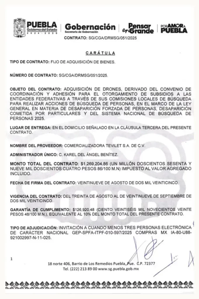 Desmantelar Comisión de Búsqueda de Personas de Puebla implicaría perder más de 15 mdp