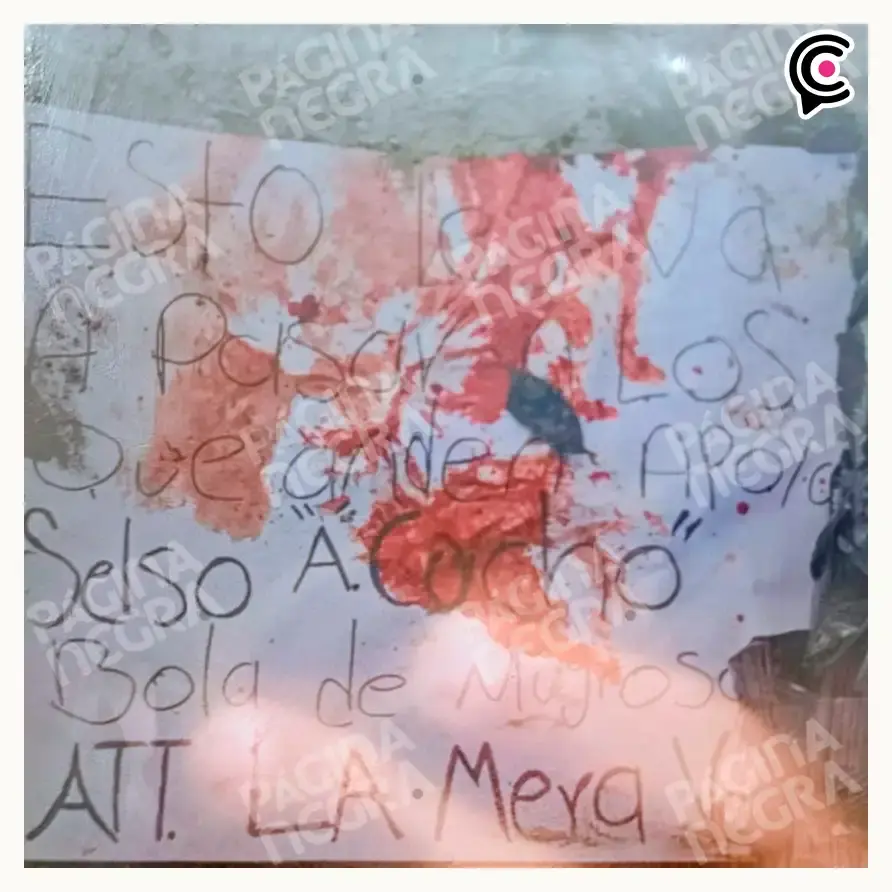 Abandonan cuerpo desmembrado y embolsado con mensaje de amenaza en Texmelucan, Puebla