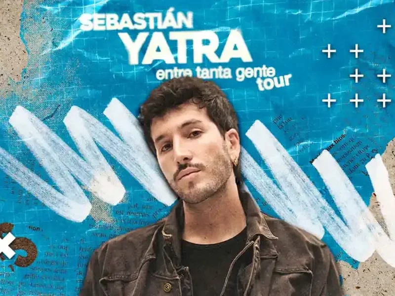 Sebastián Yatra regresa a Puebla con su tour “Entre tanta gente” 2026