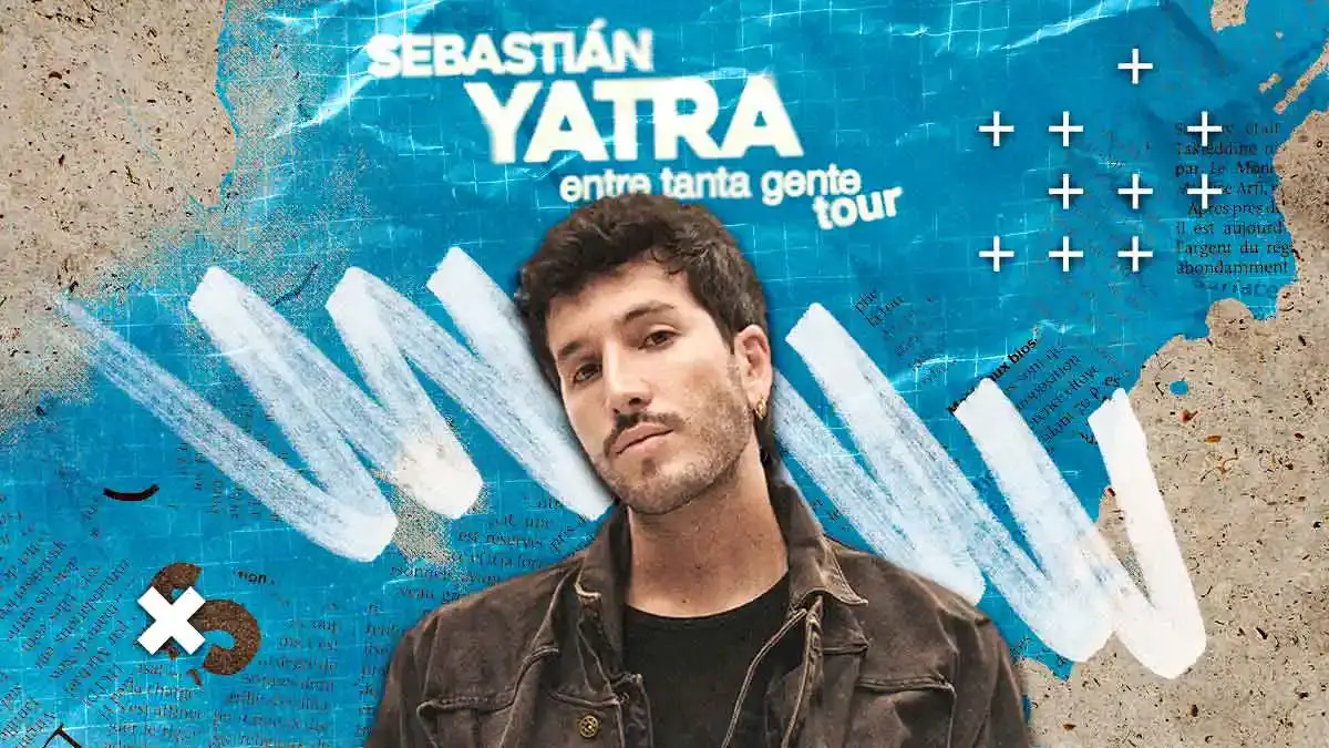 Sebastián Yatra regresa a Puebla con su tour “Entre tanta gente” 2026