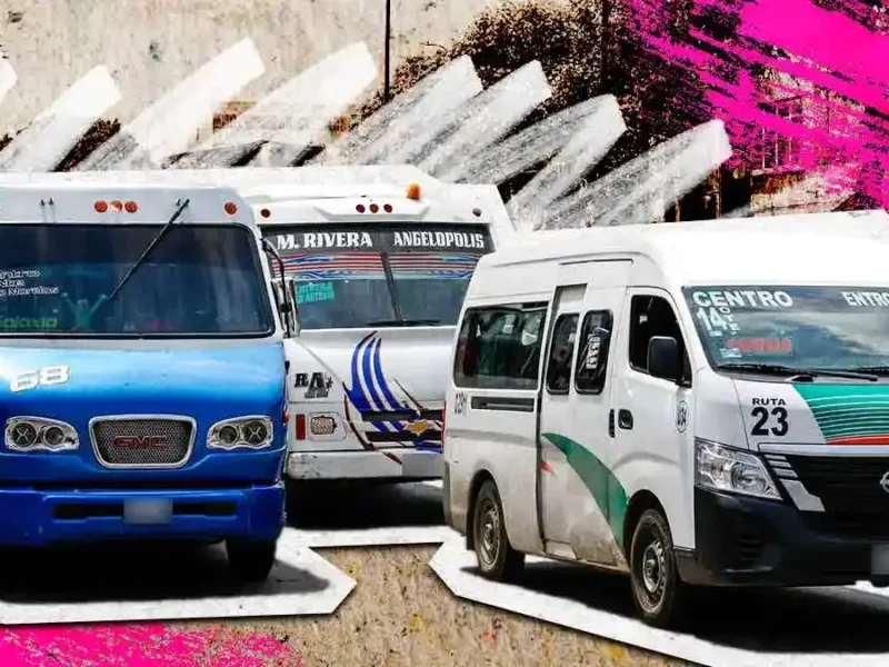 Transportistas y taxistas paralizarán Puebla con megaparo el 3 de febrero