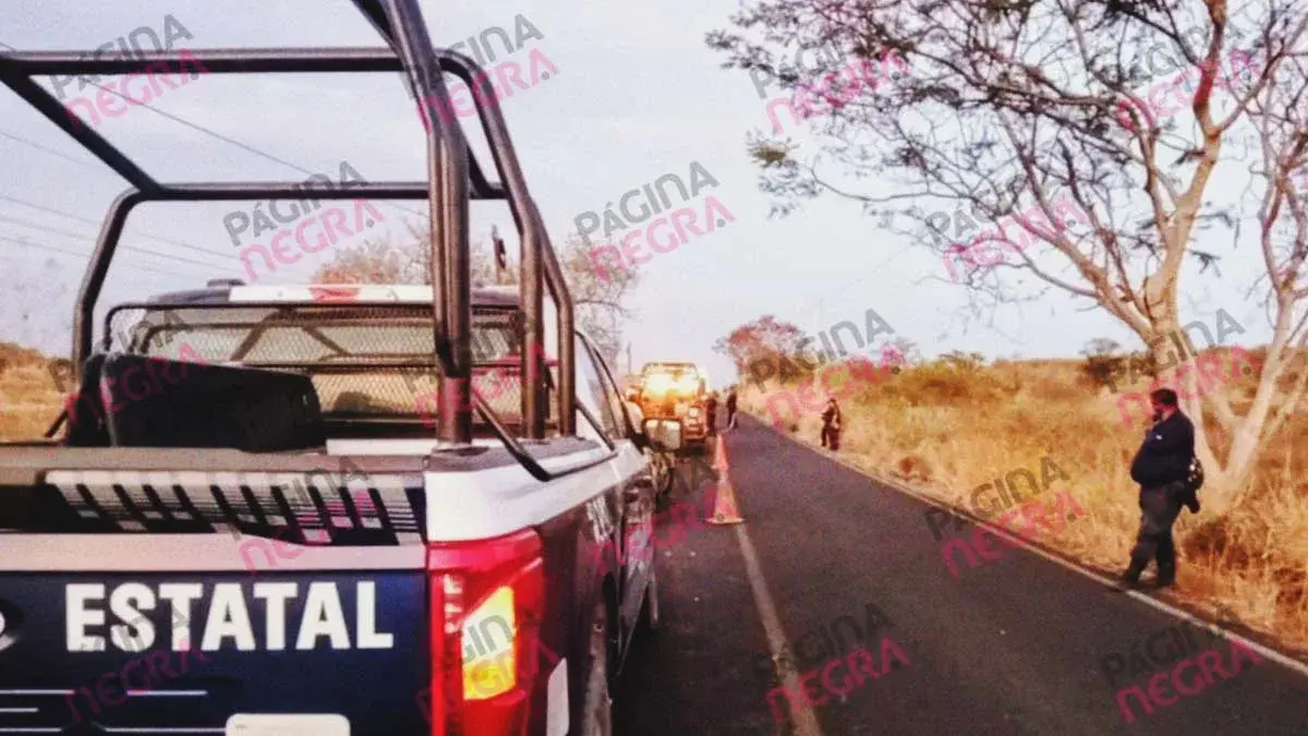 Mataron a balazos a un motociclista en la carretera estatal Izúcar-Amayuca, cerca de Chietla