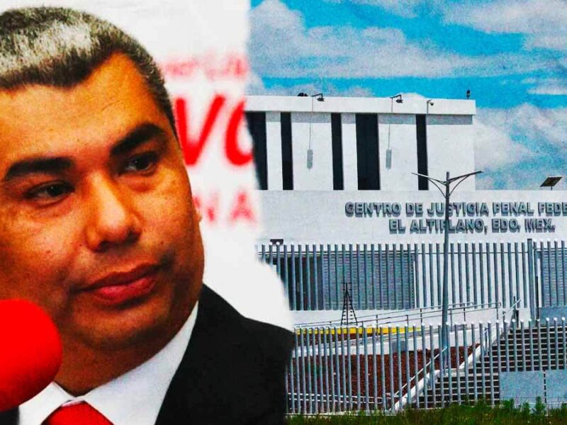Trasladan a Javier López Zavala al penal de máxima seguridad de El Altiplano
