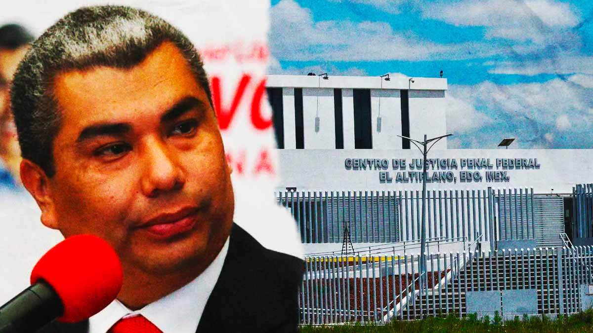 Trasladan a Javier López Zavala al penal de máxima seguridad de El Altiplano