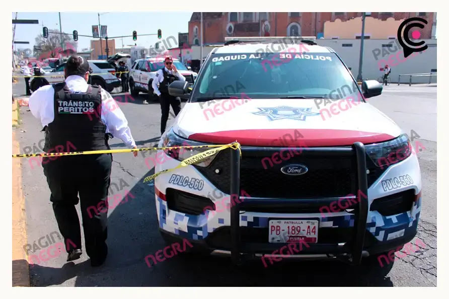 Atropellan a peatón en colonia Santa María, Puebla, detienen a responsable