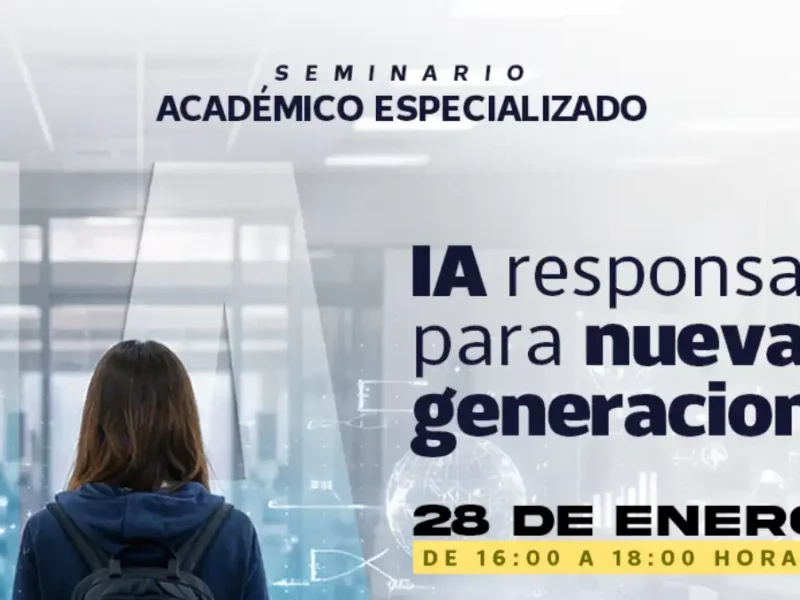 Convoca BUAP a seminario especializado sobre “IA responsable para nuevas generaciones”