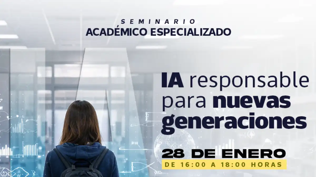 Convoca BUAP a seminario especializado sobre “IA responsable para nuevas generaciones”