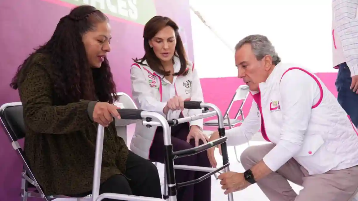 Fortalecen MariElise Budib y Pepe Chedraui la inclusión social con entrega de aparatos ortopédicos