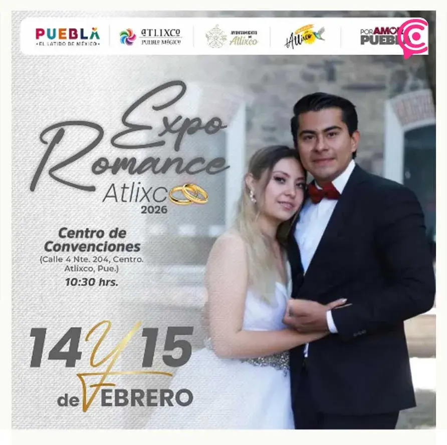 Atlixco presenta Expo Romance 2026 con más de 40 proveedores de boda