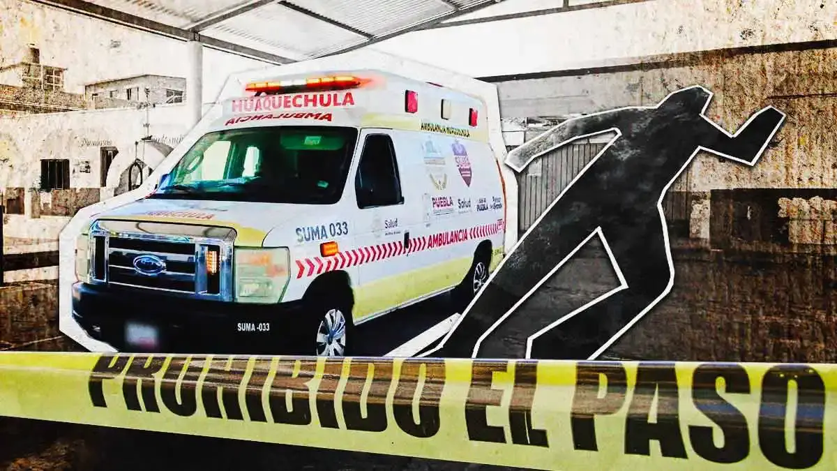 En aparente pleito marital, asesinan a tiros a hombre en Huaquechula, Puebla