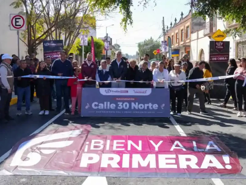Fortalece Pepe Chedraui infraestructura vial en la ciudad con rehabilitación de calle 30 Norte