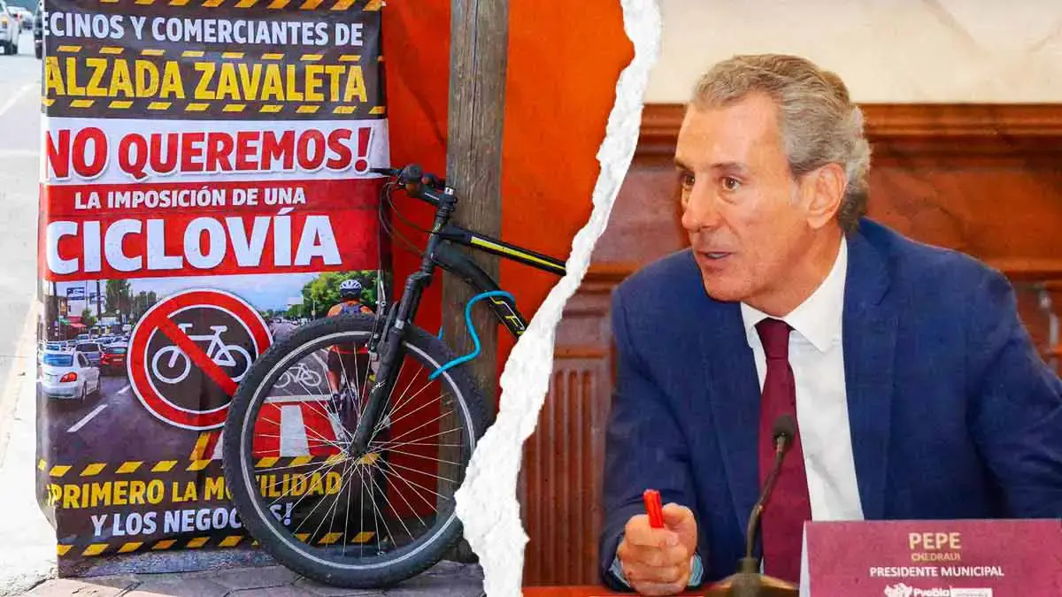 Pepe Chedraui apuesta por consenso vecinal sobre ciclovía de Calzada Zavaleta, Puebla