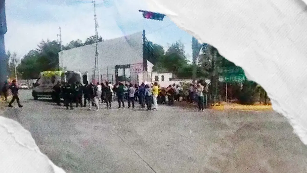 Bloqueo en Valsequillo termina con un manifestante atropellado; hay un detenido