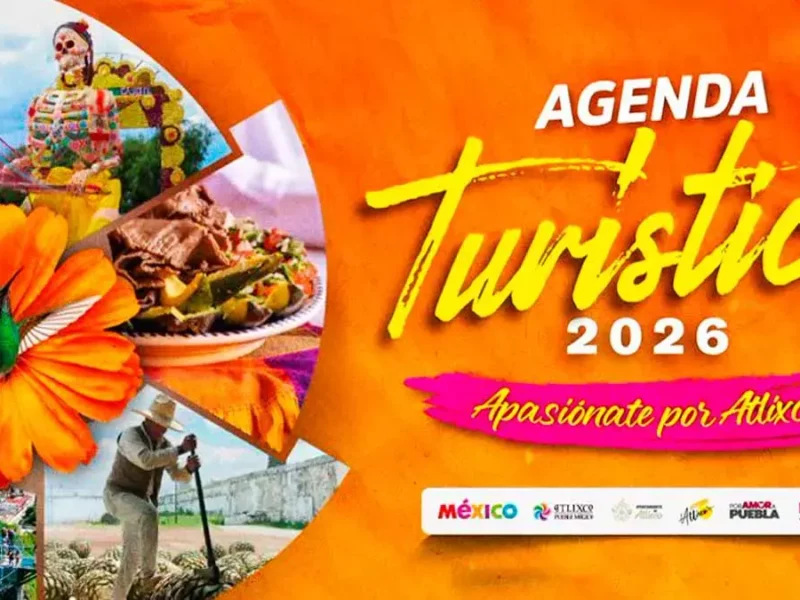 Atlixco presenta Agenda Turística 2026; incluye nuevo mirador inmersivo y museo de sitio