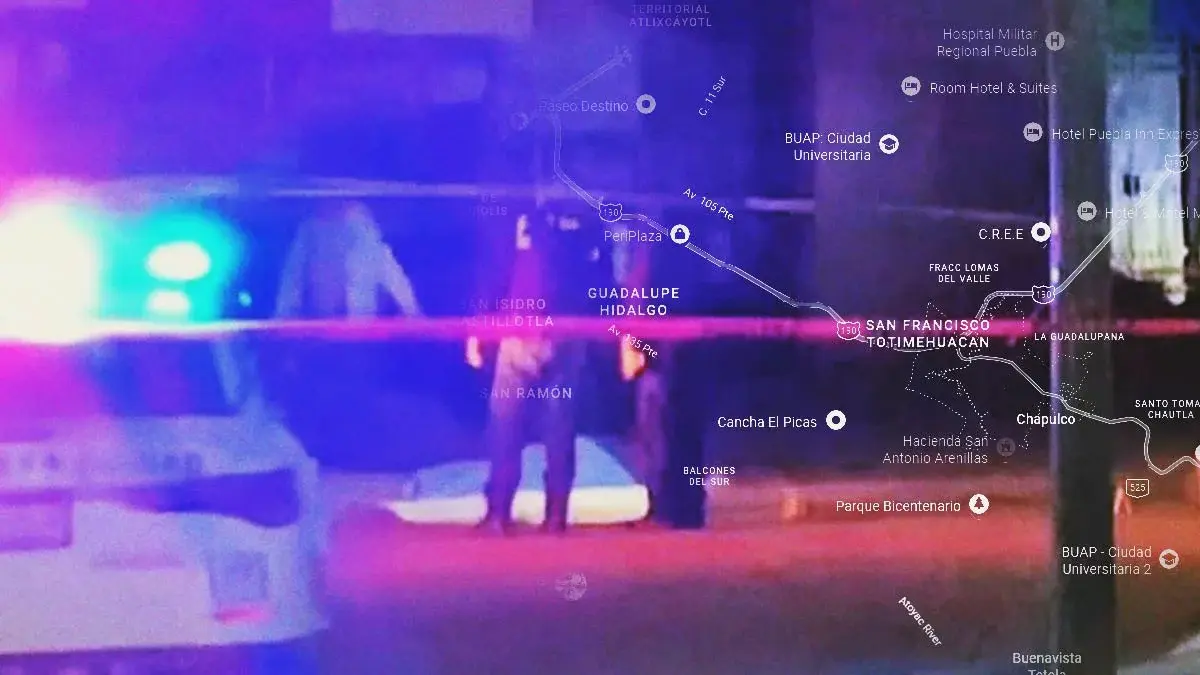 Delincuente murió por balazos en el tórax en San Francisco Totimehuacan, Puebla