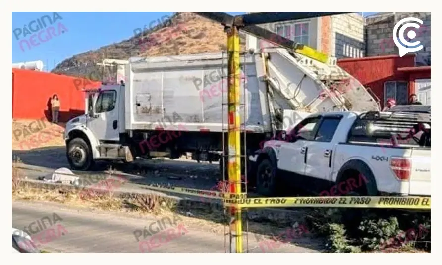 Camioneta atropella y mata a dos personas en Atlixco, Puebla