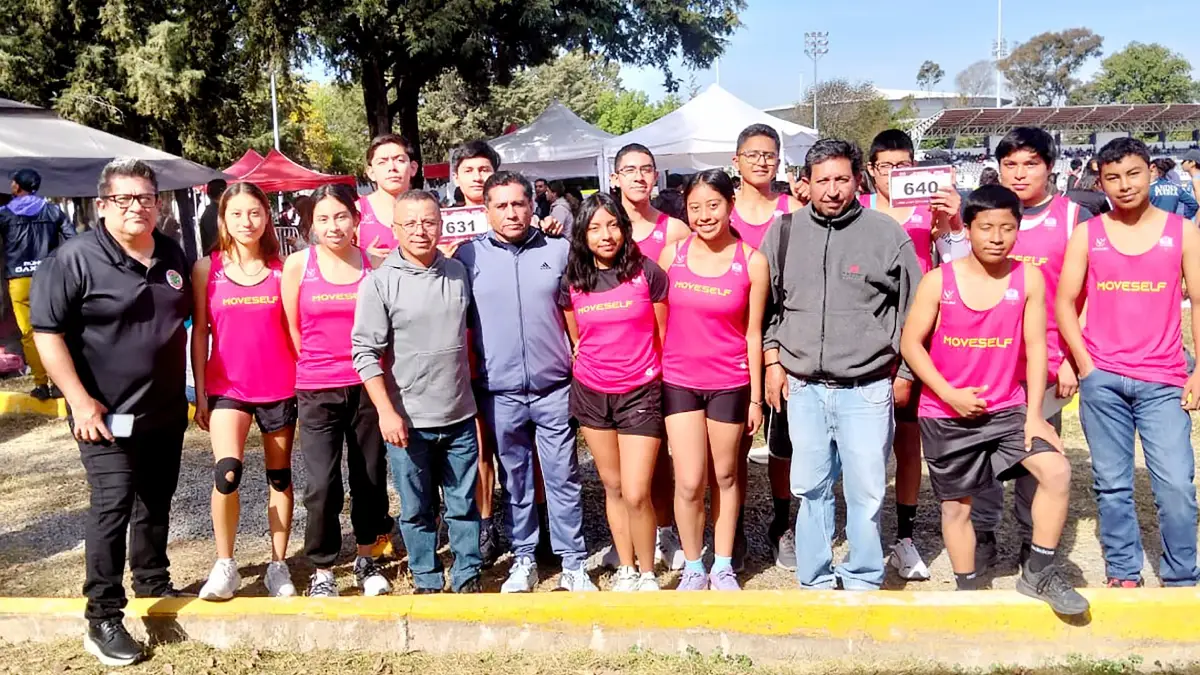 Delegación de Atletismo de Texmelucan gana primer lugar en la Etapa Estatal de la Olimpiada Nacional