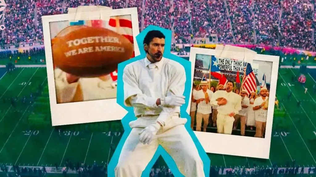 Bad Bunny hace historia en el Super Bowl LX con show completamente en español