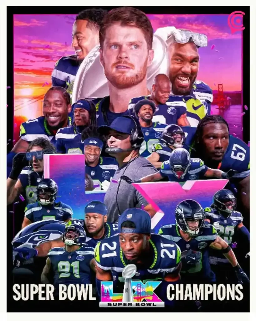 Seattle Seahawks se proclaman campeones del Super Bowl LX tras vencer a Patriotas de Nueva Inglaterra