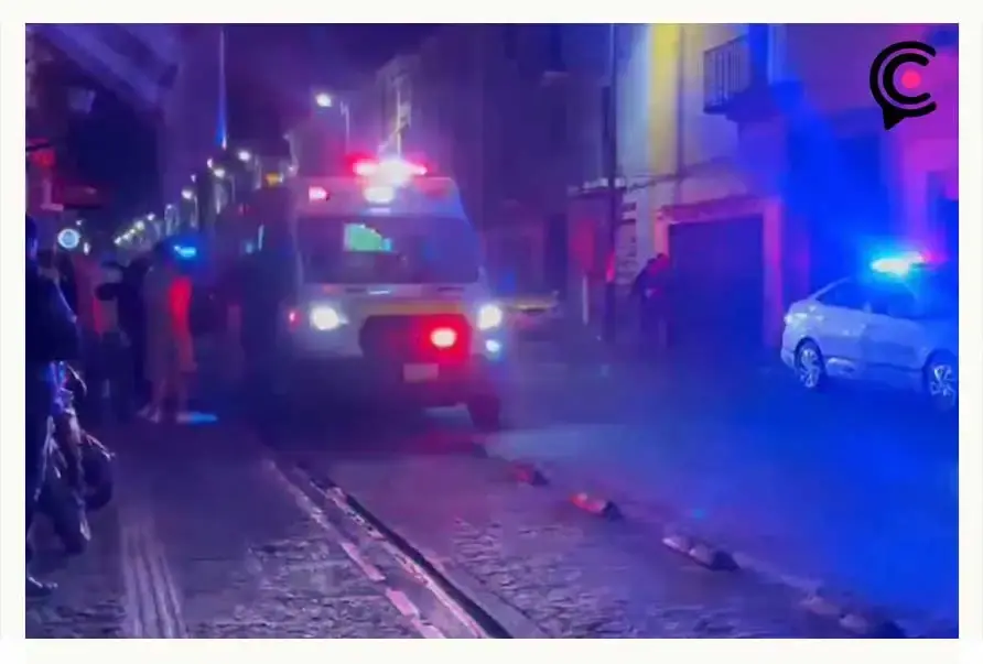 Balacera en bar El Chopo en pleno Centro Histórico de Puebla deja dos heridos