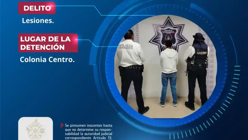 Atiende Tránsito Municipal accidente con personas lesionadas en el centro de Atlixco