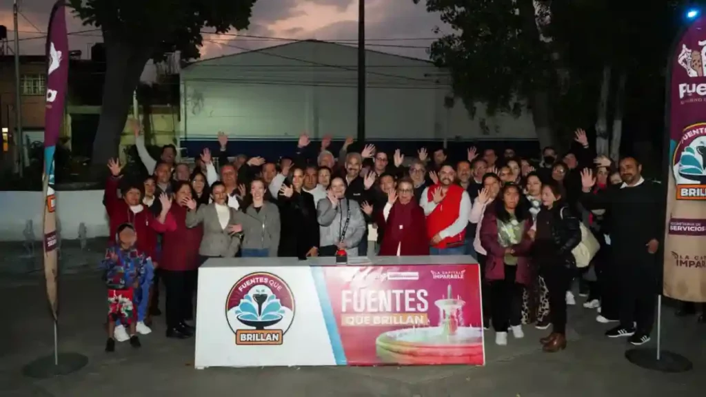 Realiza gobierno de Pepe Chedraui mantenimiento integral de la Fuente de Santa Anita