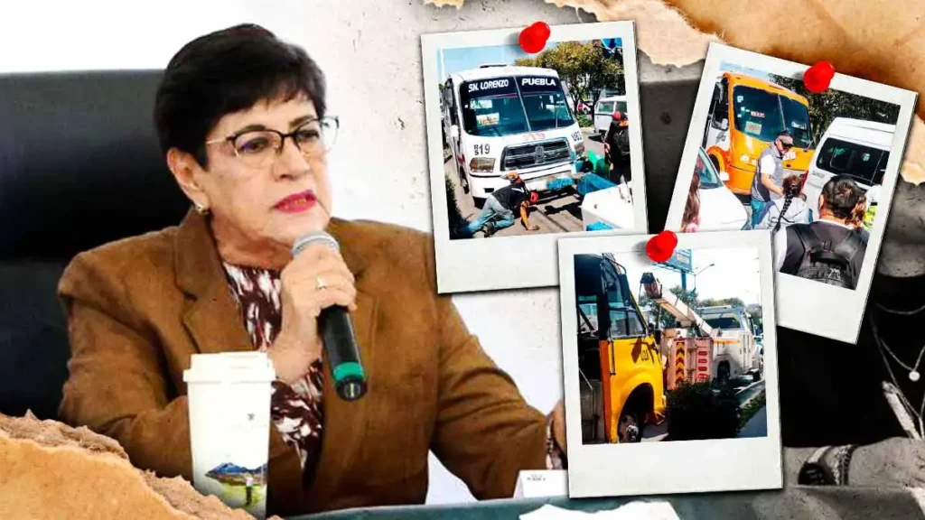 Operativos de Movilidad en Puebla dejan fuera de circulación a 51 unidades de transporte público