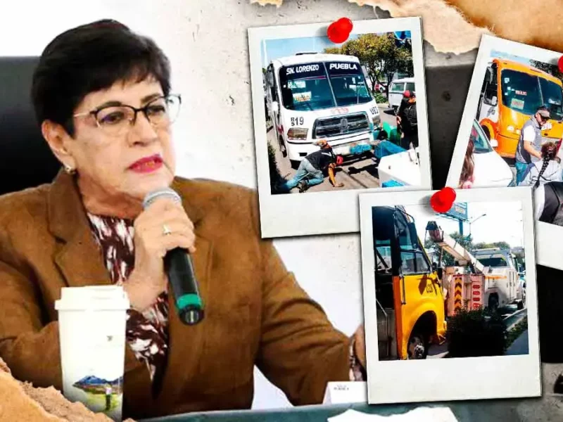 Operativos de Movilidad en Puebla dejan fuera de circulación a 51 unidades de transporte público