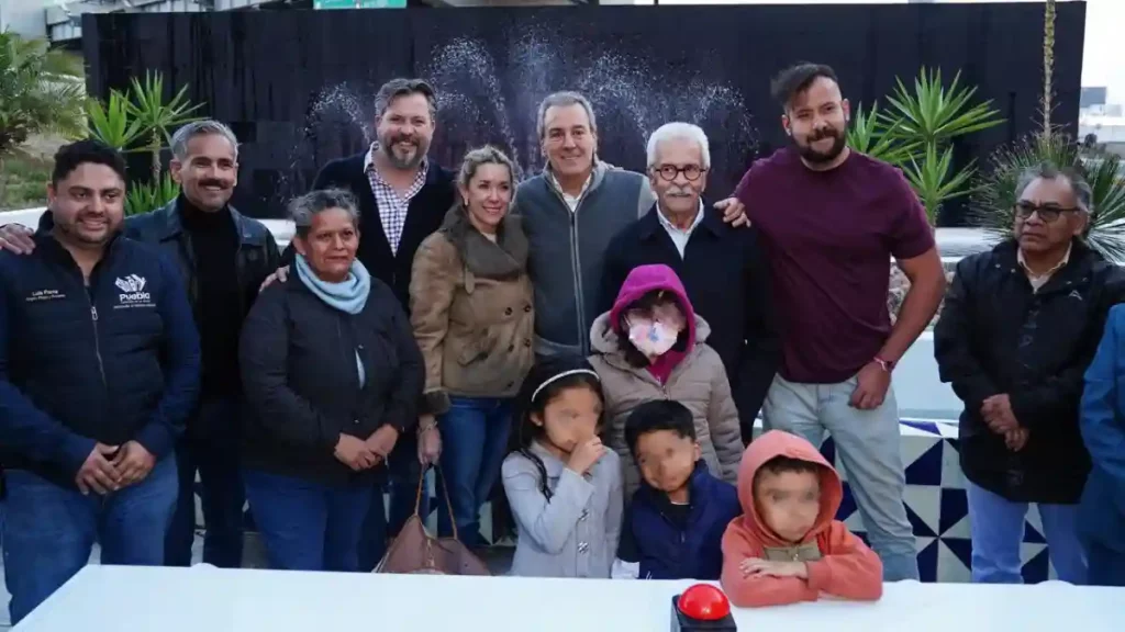 Inaugura Pepe Chedraui mantenimiento integral de la fuente en el Distribuidor Vial 485