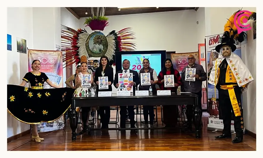 Tlaxcala celebra su Carnaval 2026 con comparsas de Colombia y Venezuela