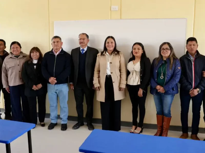 Lupita Cuautle sigue entregando obras de calidad para el desarrollo educativo en San Andrés Cholula