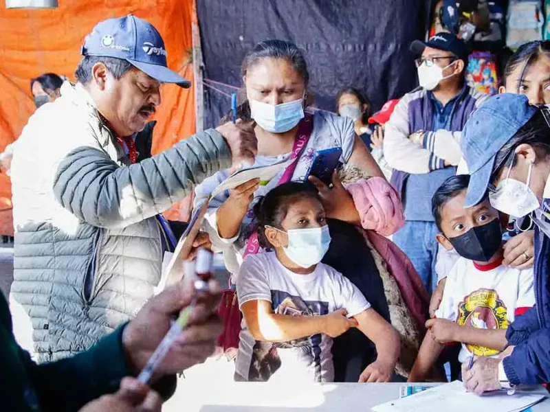 Puebla registra 66 casos de sarampión; autoridades sanitarias garantizan 370 mil vacunas