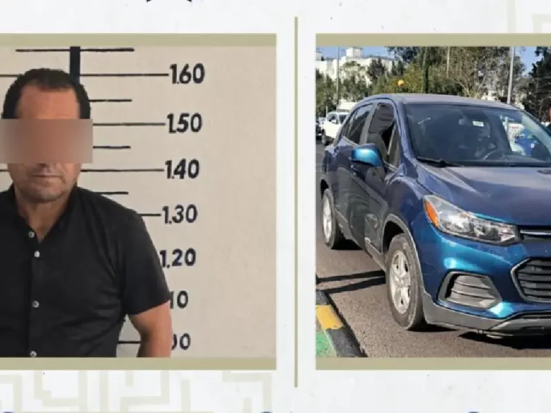 Mediante cámaras de videovigilancia, policía de San Pedro Cholula recupera vehículo con reporte de robo