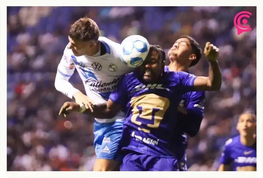 Club Puebla deja ir ventaja de dos goles y cae ante Pumas